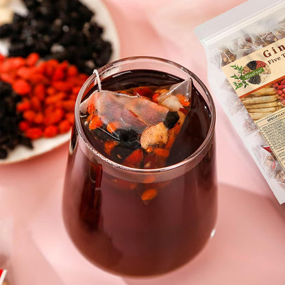 Ginseng Five Treasure Tea || شاي الجنسنغ "الكنوز الخمسة"